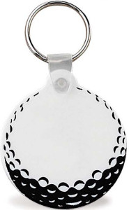 Promotional Key Chains: Golf Ball Shaped Keychains